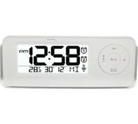 Technoline WT498S Réveil radio avec fonction snooze et veilleuse, silencieux