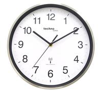 Technoline WT8925 Horloge murale radio | Réception radio DCF-77 | Couvercle en verre