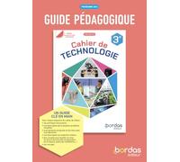 Technologie 3e - 2026 - Guide pédagogique
