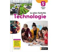 Hervé Riou – Technologie : Cahier d'activités 5e – Édition 2024 – Broché