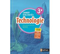 Hervé Riou, Alain Caignot, David Violeau – Technologie : Cahier d'activités 3e – Élève 2021 – Broché