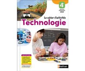 Technologie - Cahier d'activités 4ème - Éd. 2025 Hervé Riou (Directeur éditorial), Nicolas Malesys (Auteur), Julien Panetier (Auteur)