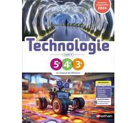 Hervé Riou, Karine Fossa-Simon & Marcel Genco – Technologie Collège Cycle 4 – Manuel élève – Broché