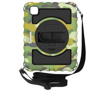 Technologie de coussin d'air, bandoulière amovible - Étui en silicone de qualité militaire pour iPad Pro 11 2018/2021 avec porte-crayon Apple