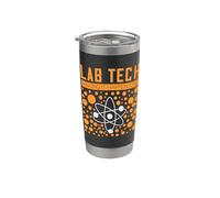 Technologie de laboratoire Making It Happen Stat Chimiste Technicien de laboratoire Gobelet isotherme en acier inoxydable double paroi
