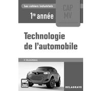 Technologie de l'automobile 1re année CAP MV (2017) - Pochette - Livre du professeur