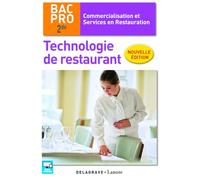 Technologie de restaurant 2de Bac Pro CSR (2016) - Pochette élève