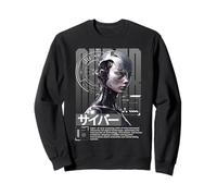 Technologie d'existence Humaine Sci FI Cyber EVA 02 Sweatshirt