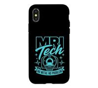 Technologie IRM sans métal, sans problème, technologue en imagerie médicale Coque pour iPhone X/XS