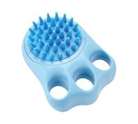 Technologie Less Pulling : Featuring a carefully crafted curved design, the cat shampoo brush provides uniform pressure distribution, reducing tugging on hair and skin during bathing sessions; its