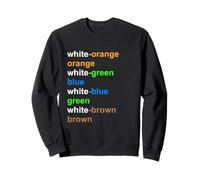 Technologie réseau RJ45 - Attribution des couleurs selon T568B Sweatshirt