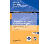 Technologies and Applications of Artificial Intelligence: 29th International Conference, Taai 2024, Hsinchu, Taiwan, December 6-7, 2024, Proceedings