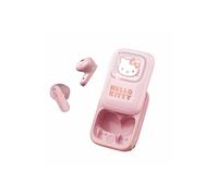 OTL Technologies Écouteurs sans fil Hello Kitty TWS Bluetooth USB-C Rose