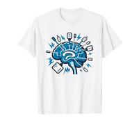 Technologue Eeg Lecteur D'ondes Cérébrales Spécialiste T-Shirt