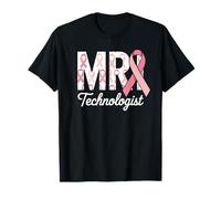 Technologue IRM Ruban Rose de Sensibilisation au Cancer du Sein T-Shirt