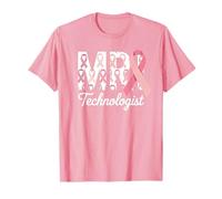 Technologue IRM Ruban Rose de Sensibilisation au Cancer du Sein T-Shirt