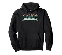 Technologues en radiologie Floral Groovy Rad Tech Sweat à Capuche