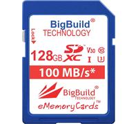 Technology 128 Go Ultra Fast U3 SDXC 100 Mo/s Carte mémoire Compatible avec Kodak PIXPRO FZ101,FZ45,FZ55 Caméra