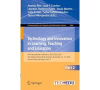 Technology and Innovation in Learning, Teaching and Education: 4th International Conference, TECH-EDU 2024, Abu Dhabi, United Arab Emirates, November 13-15, 2024, Revised Selected Papers, Part II