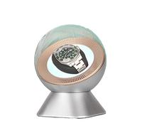 Technology Automatic Watch Winder New Spherical Design Ambient LED Light with Quiet Motor and Battery Powered Or AC Adapter for Man/Woman's Watches (Color : Black, Size : 1+0)