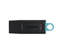 Kingston DataTraveler Exodia DTX/64GB-2P Clé USB 3.2 Gen 1 - avec capuchon de protection et anneaux pour porte-clés de plusieurs couleurs