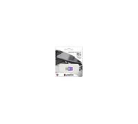 Technology DataTraveler microDuo 3C lecteur USB flash 64 Go USB Type-A / USB Type-C 3.2 Gen 1 (3.1 Gen 1) Violet, Acier inoxydable