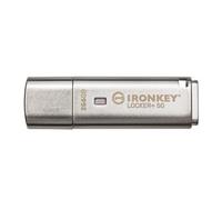 Kingston Clé USB chiffrée IronKey Locker+ 50 – XTS‑AES – USBtoCloud – 256 Go