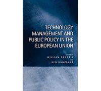 Technology Management And Public Policy In The European Union