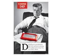 Technology, Papa, Carte de vœux 159 x 235 mm