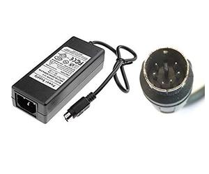 TechnoMedia Alimentation transformateur 12 V 5 V 2 A Power Adapter Mini DIN 6 broches ps2 Power Plug kycon pour Box Mediacenter