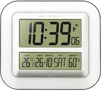 techno line Horloge Murale radiocommandée numérique WS 8006, Taille : 280 x 32 x 245 mm