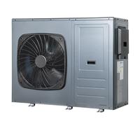 Techomey Pompe à Chaleur à Eau Chaude A+++, COP 5.1, Pompe à Chaleur Monobloc de 8kW, WIFI ContrôLe, 3 en 1 : Chauffe-eau, Chauffage, Refroidissement, Technologie de Conversion de Fréquence, 5-75 ℃