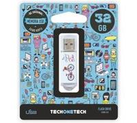 TechOneTech Clé USB Be Bike Mémoire USB 2.0 32 Go G