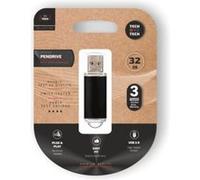 TechOneTech Clé USB Tech Basic Mémoire USB 2.0 32 Go - Noire G