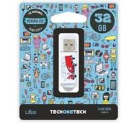 TechOneTech Clé USB Tech Camper Van Van Mémoire USB 2.0 32 Go G