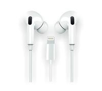 TechOneTech Ear Tech Hop Écouteurs Intra-Auriculaires Lightning Microphone intégré Assistant Vocal Câble de 1,20 m Marque