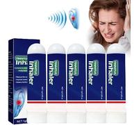 Techsilen for Tinnitus, TechSilen Tinnitus Inhaler, Tinnitus Relief for Ringing Ears, Echo Ease Tinnitus Inhaler Relief for Ringing Ears, Tinnitus Relief Sticks for Ringing Ears (5PCS)