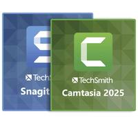 TechSmith Camtasia 2025 + Snagit 2025 Bundle seat extension incl. Maintenance