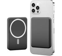 TECHTA Batterie Externe Magnétique 10000mAh - Charge Sans Fil 15W & USB-C PD 20W - Power Bank Portable Ultra Fine pour iPhone