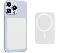 TECHTA - Batterie Externe Magnétique 5000mAh 15W pour MagSafe - Charge Sans Fil USB-C - Compatible iPhone 12 à 17