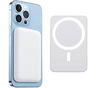 TECHTA - Batterie Externe Magnétique 5000mAh - Charge Sans Fil Rapide - Compatible iPhone 12 13 14 15 16 17