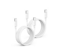 TECHTA Cable Chargeur iPhone 15 16 17, 2M Câble USB C vers USB C Charge Rapide 20W pour 16 Pro Max/15 Pro Max, Galaxy Samsung