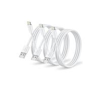 TECHTA Câble iPhone 1M/Lot de 3, Câble Chargeur iPhone Cable Lightning USB Cable iPhone 14 /13 Cordon iPhone Fil Chargeur Cable USB
