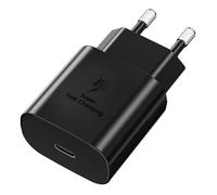 TECHTA Chargeur Rapide 25W USB C pour Samsung Galaxy S26 S25 S24 S23 S22 S21 S20 (Sans Câble) - Noir