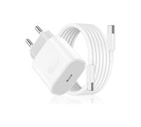 TECHTA Chargeur Rapide pour iPhone 16/16 Pro/16 Pro Max/16 Plus/15/15 Pro/15 Pro Max/15 Plus Prise USB C avec Câble USB-C 2M
