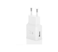 TECHTA Chargeur USB Adaptatif à Charge Rapide 15W - Compatible Samsung Galaxy A17/A16/A15/A14/A13 et Autres Appareils - Blanc