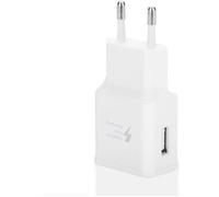 TECHTA Chargeur USB Adaptatif à Charge Rapide 15W - Compatible Samsung Galaxy A17/A16/A15/A14/A13 et Autres Appareils - Blanc