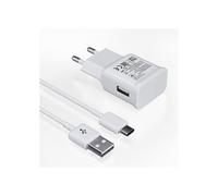 TECHTA Chargeur USB avec Câble de Charge USB Type-C 1 Mètre pour Samsung Galaxy A13 - Blanc