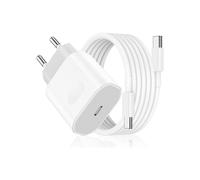 TECHTA Chargeur USB C Rapide pour iPhone 17/17 Air/17 Pro/17 Pro Max, iPhone 16/15/15 16 Pro Max, Prise avec Câble USB-C 2M