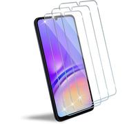 TECHTA Compatible avec Samsung Galaxy A05s / A05 Verre Trempé, 3 Pièces Protection Écran, Ultra HD, Sans Bulles, Anti-rayure